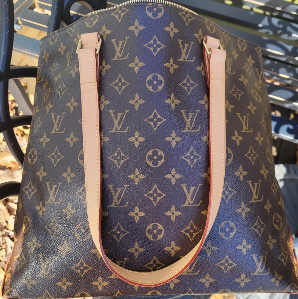 SOLD -Louis Vutton Canas Mezzo Monogram Tote